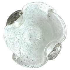 Vintage Regency Art Glass Bowl After Murano