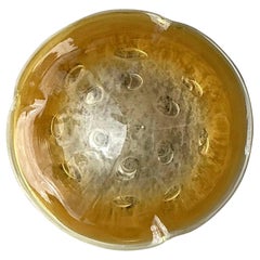 Bol en verre d'art Regency d'après Murano