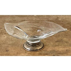 Vintage Regency Art Glass Bowl