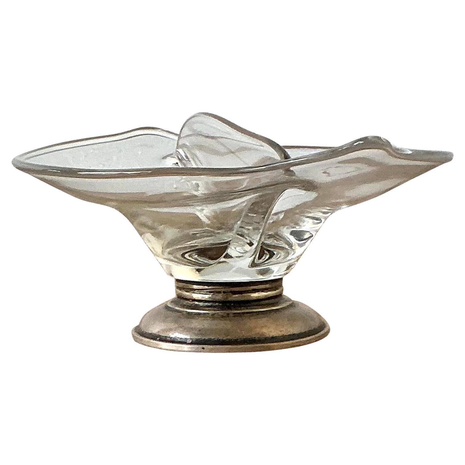 Vintage Regency Art Glass Bowl