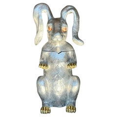 Vintage Regency Arthur Court Bunny Champagne Bucket