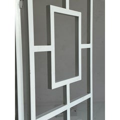 Vintage Regency Block Folding Screen