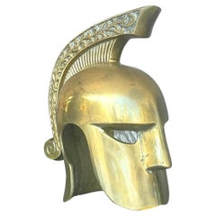 Used Regency Brass Gladiator Helmet