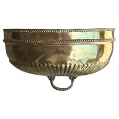 Vintage Regency Brass Wall Pocket