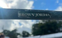 Vintage Regency Brown Jordan “Florentine” Cast Aluminum Outdoor Dining Table