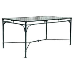 Used Regency Brown Jordan “Florentine” Cast Aluminum Outdoor Dining Table