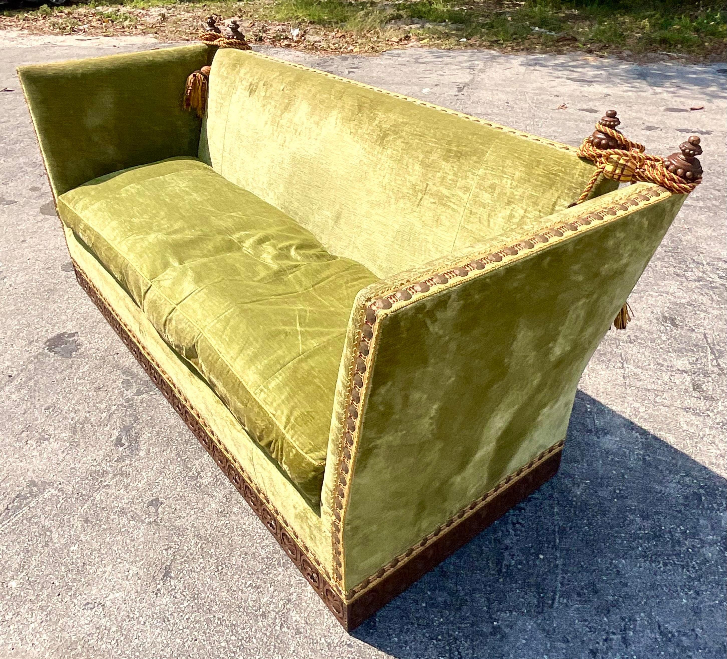 Vintage Regency Cache Knole Sofa 1