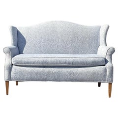 Vintage Regency Camelback Loveseat