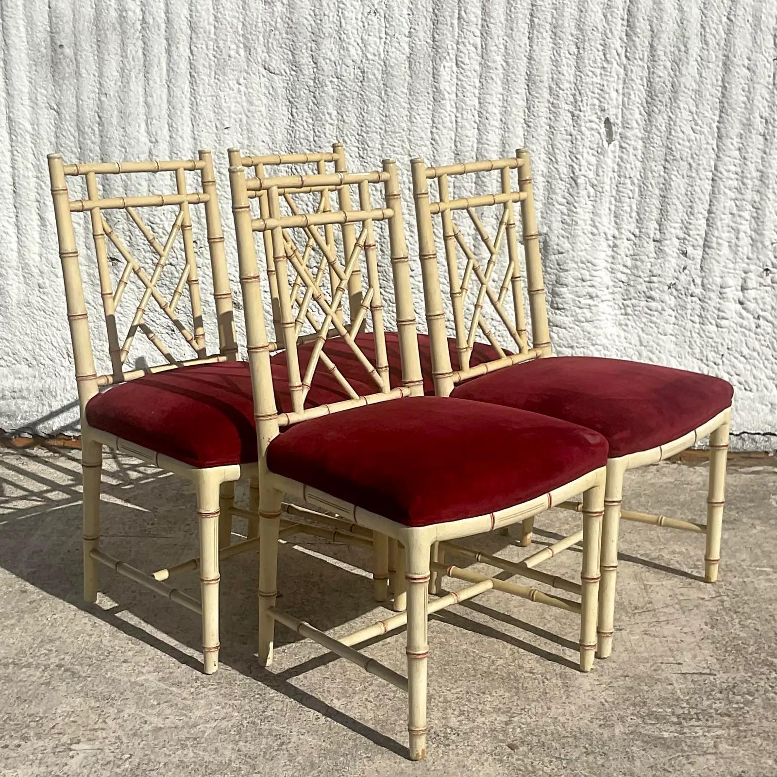 bamboo chippendale chairs