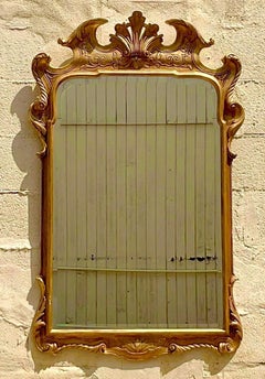Vintage Regency Carved Gilt Mirror