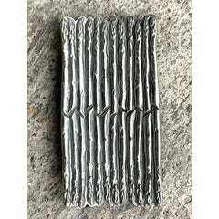 Vintage Regency Cast Pewter Asparagus Tray