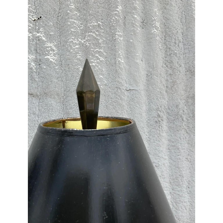 Vintage Regency Chapman Candlestick Lamps, a Pair at 1stDibs