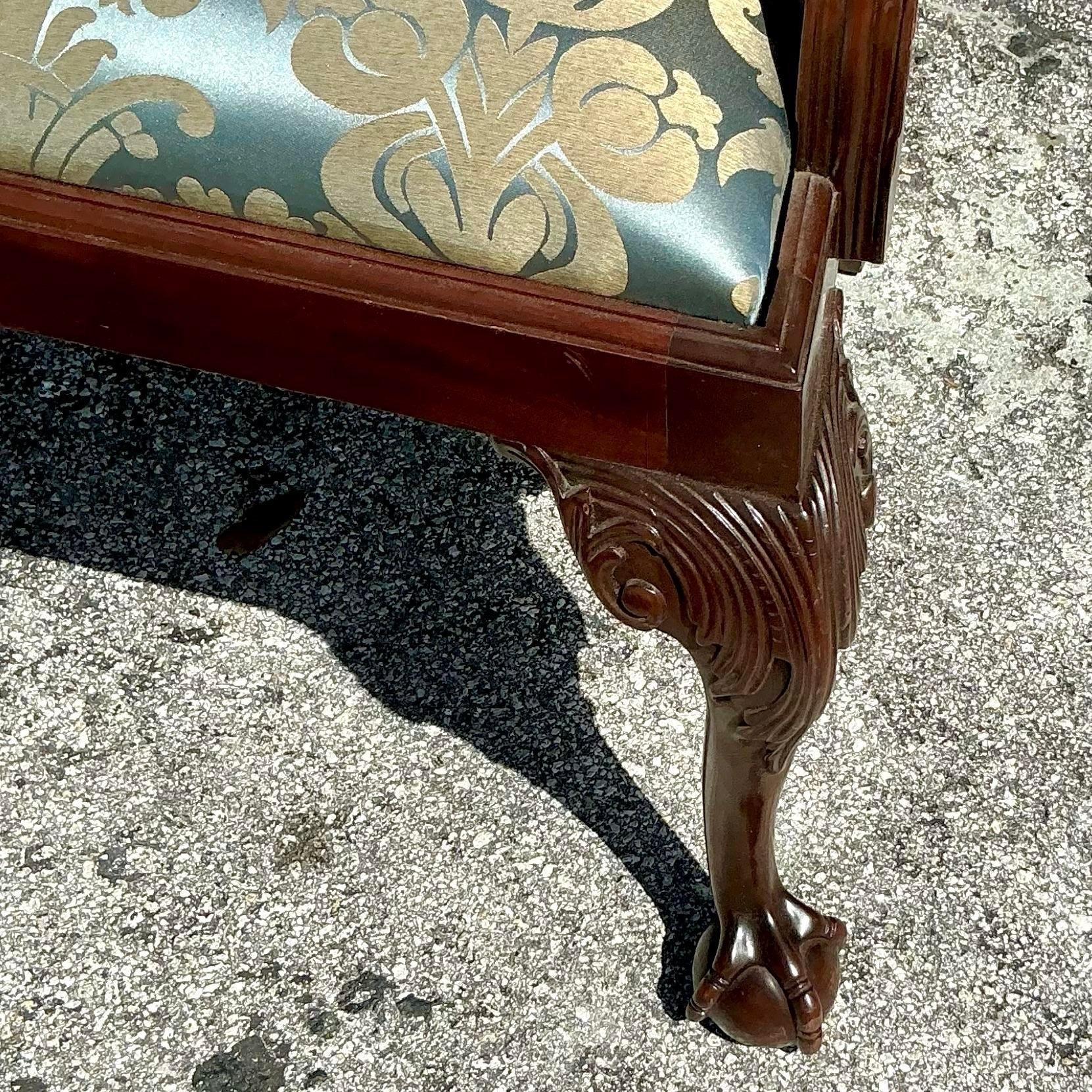 Sedie da pranzo vintage Chippendale Claw and Ball - Set di 16 pezzi in vendita 1
