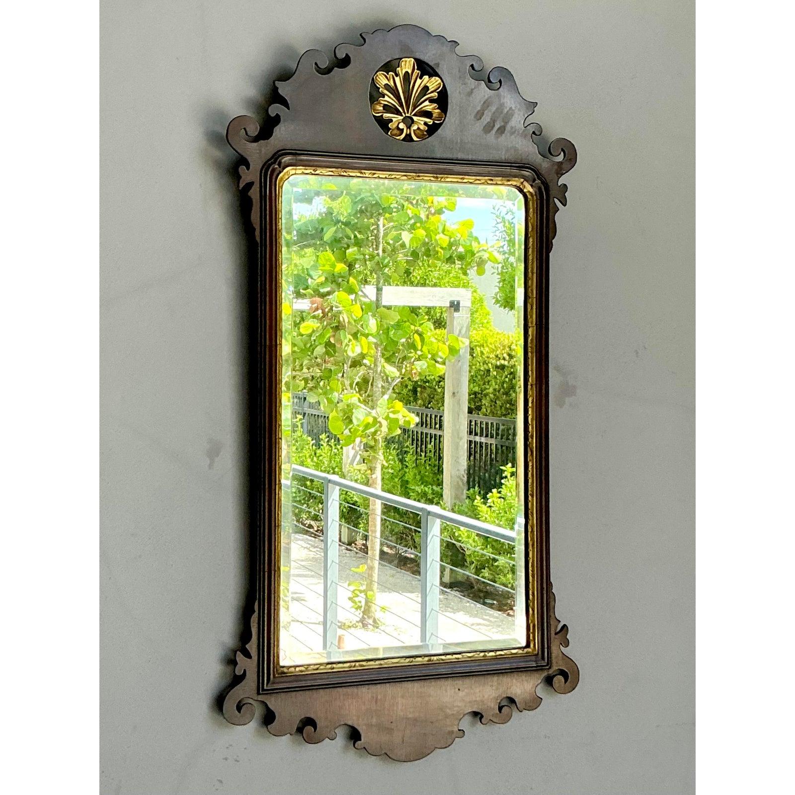 XX secolo Specchio Chippendale Regency d'epoca in vendita