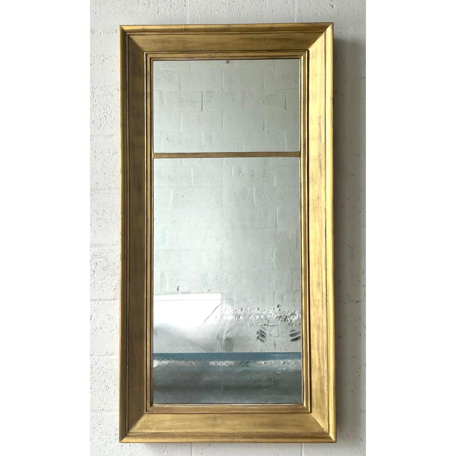 Espejo de muelle dorado clásico Vintage Regency en Bueno estado para la venta en West Palm Beach, FL