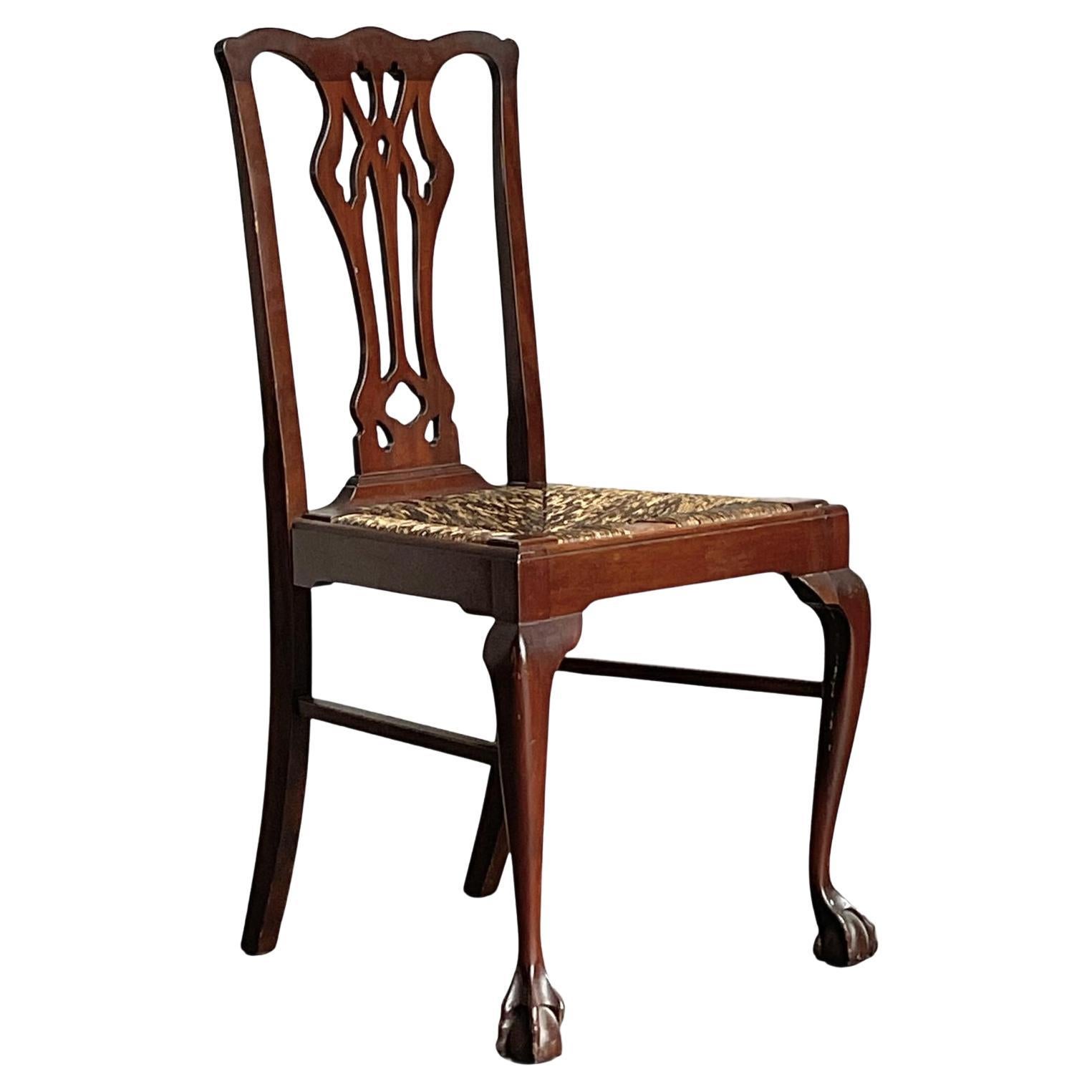 Silla Auxiliar Vintage Regency con Asiento Claw and Ball Rush