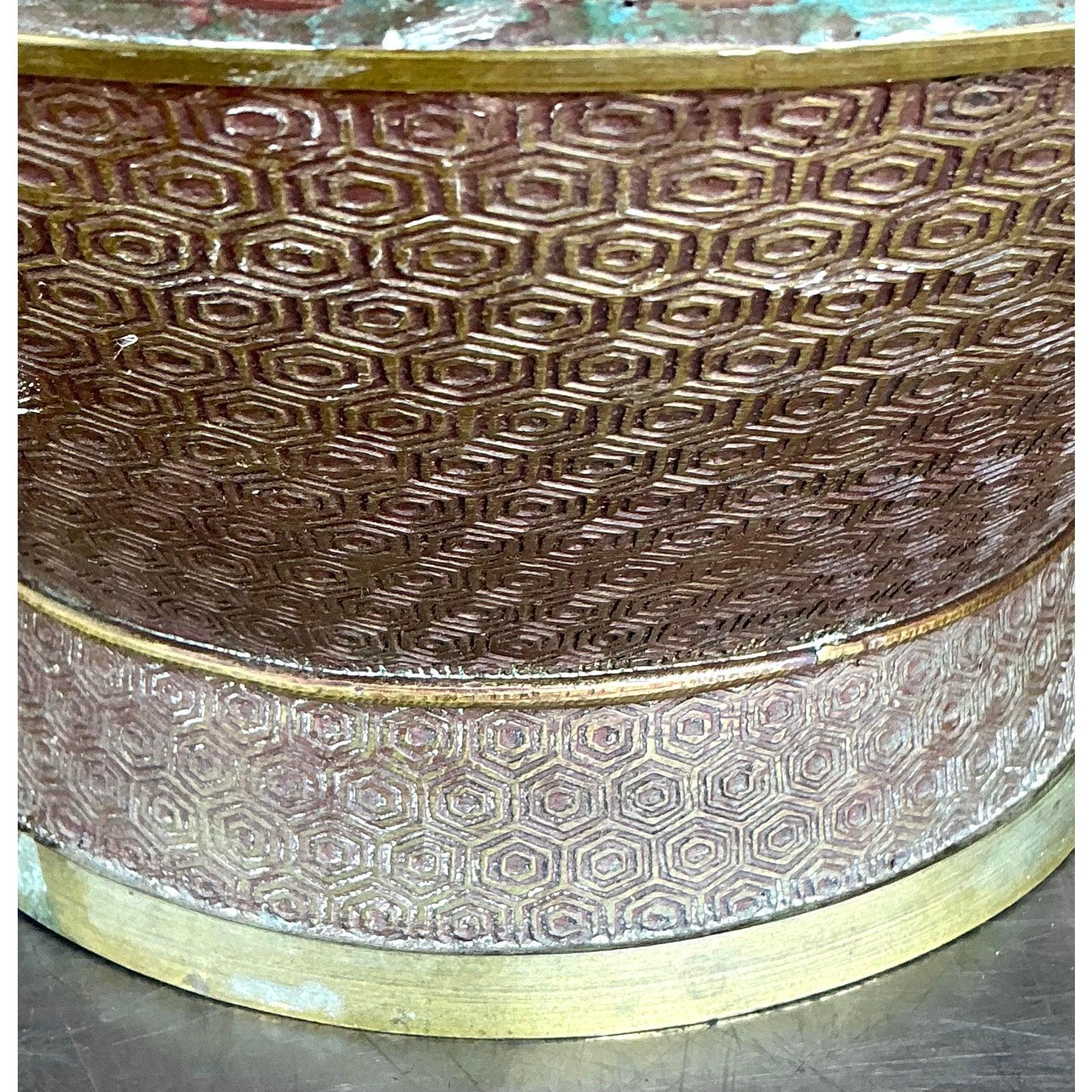 Cinese Vaso Cloisonné Regency d'epoca in vendita