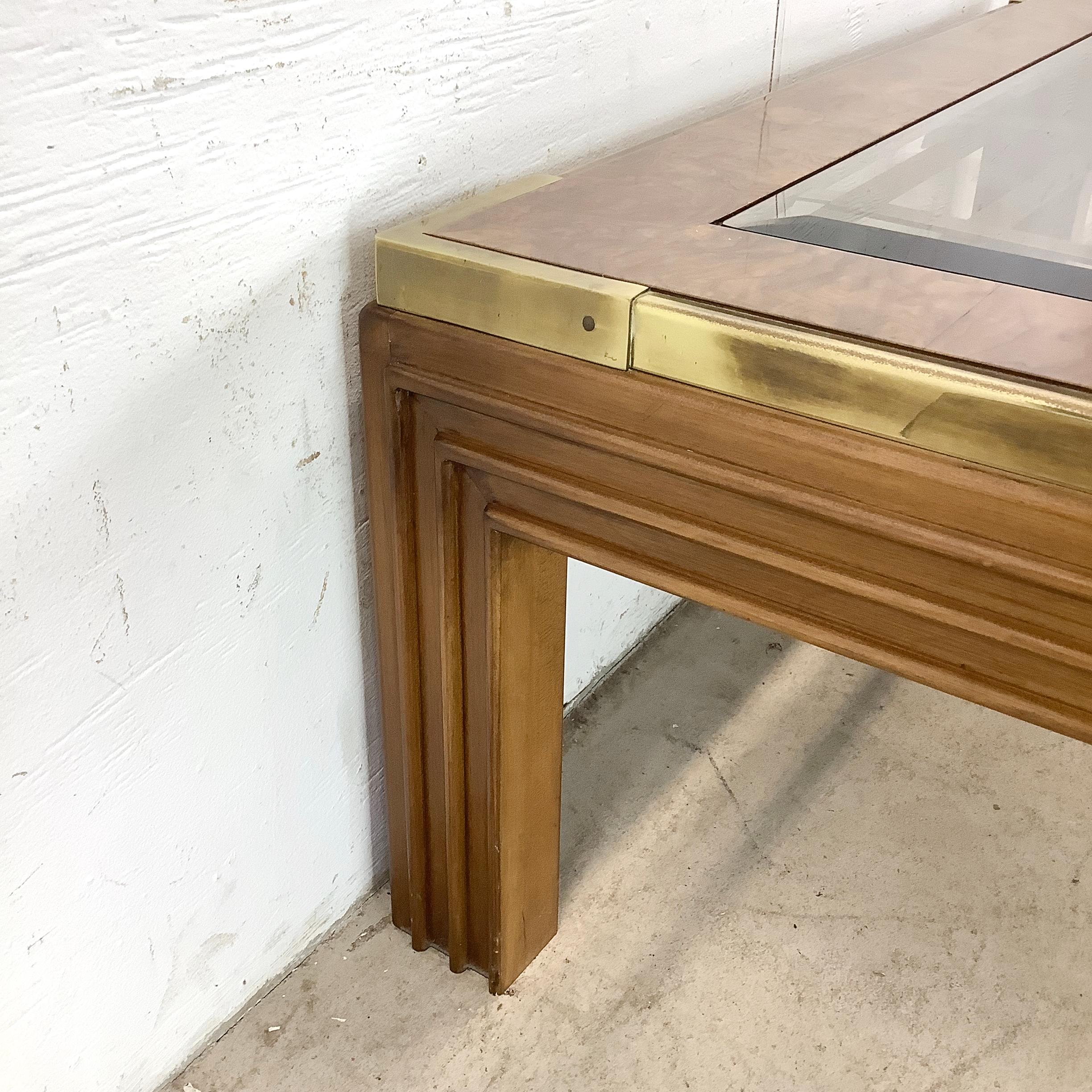 Vintage Regency Coffee Table For Sale 1