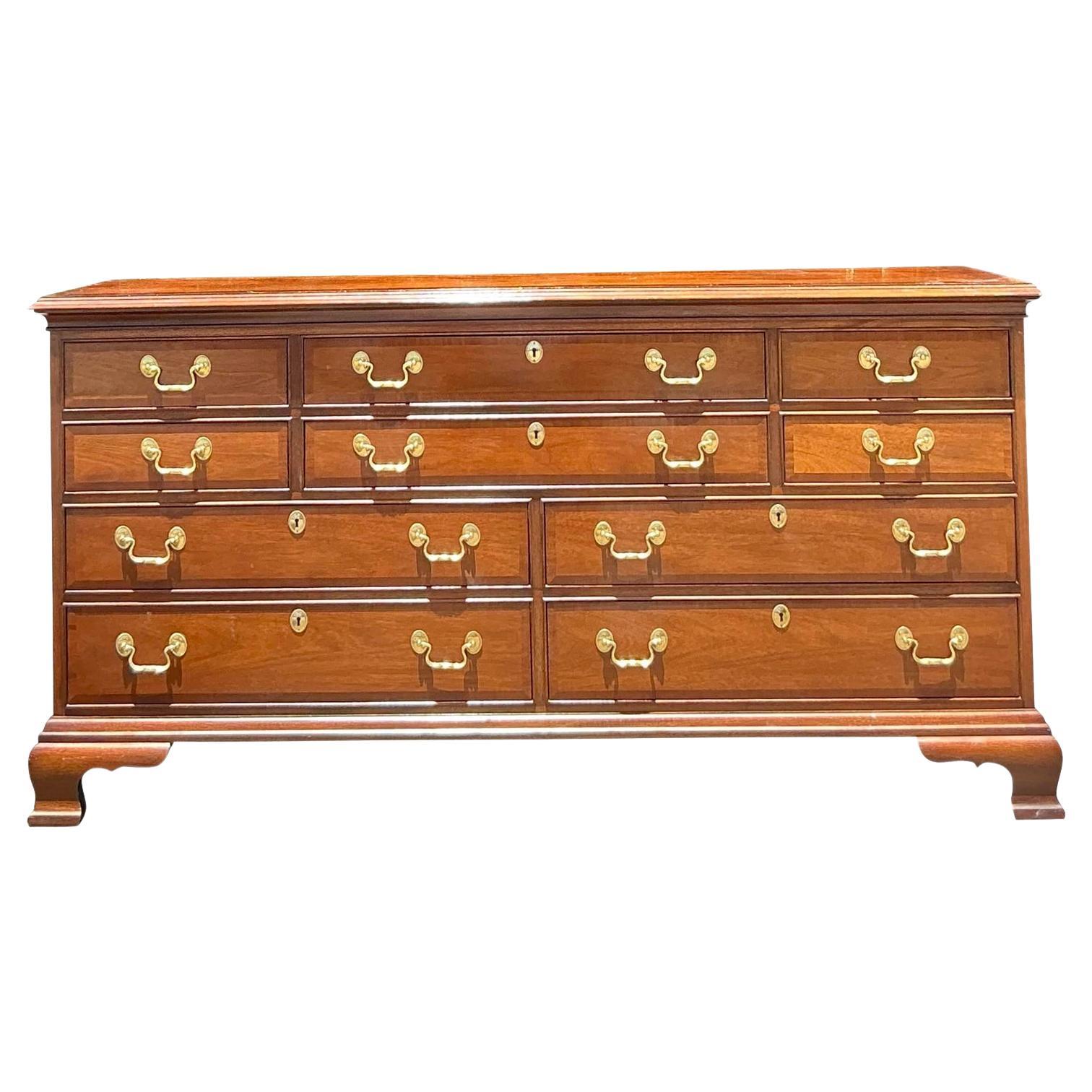Vintage Regency Councill Cherry Dresser