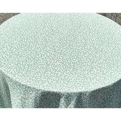 Vintage Regency Covington “Coral Reef” Table Skirt With Samuel and Sons Bullion