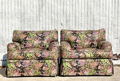 Vintage Regency Cowton and Tout Lounge Chairs, a Pair