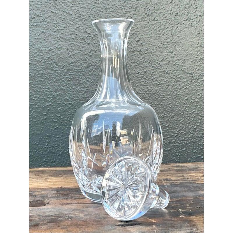 Vintage Regency geschliffenes Glas Dekanter im Zustand „Gut“ im Angebot in West Palm Beach, FL