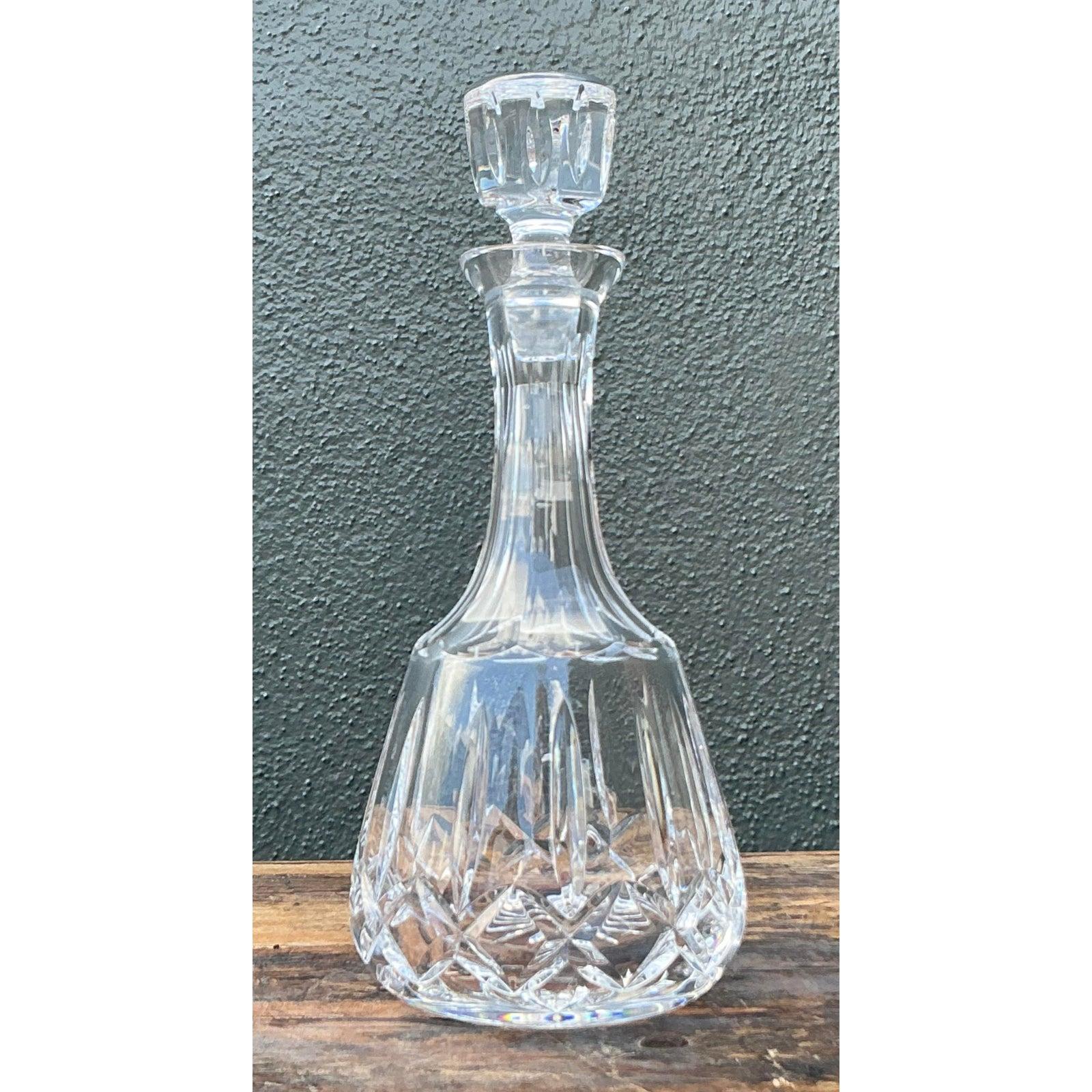 Vintage Regency geschliffenes Glas Dekanter (20. Jahrhundert) im Angebot