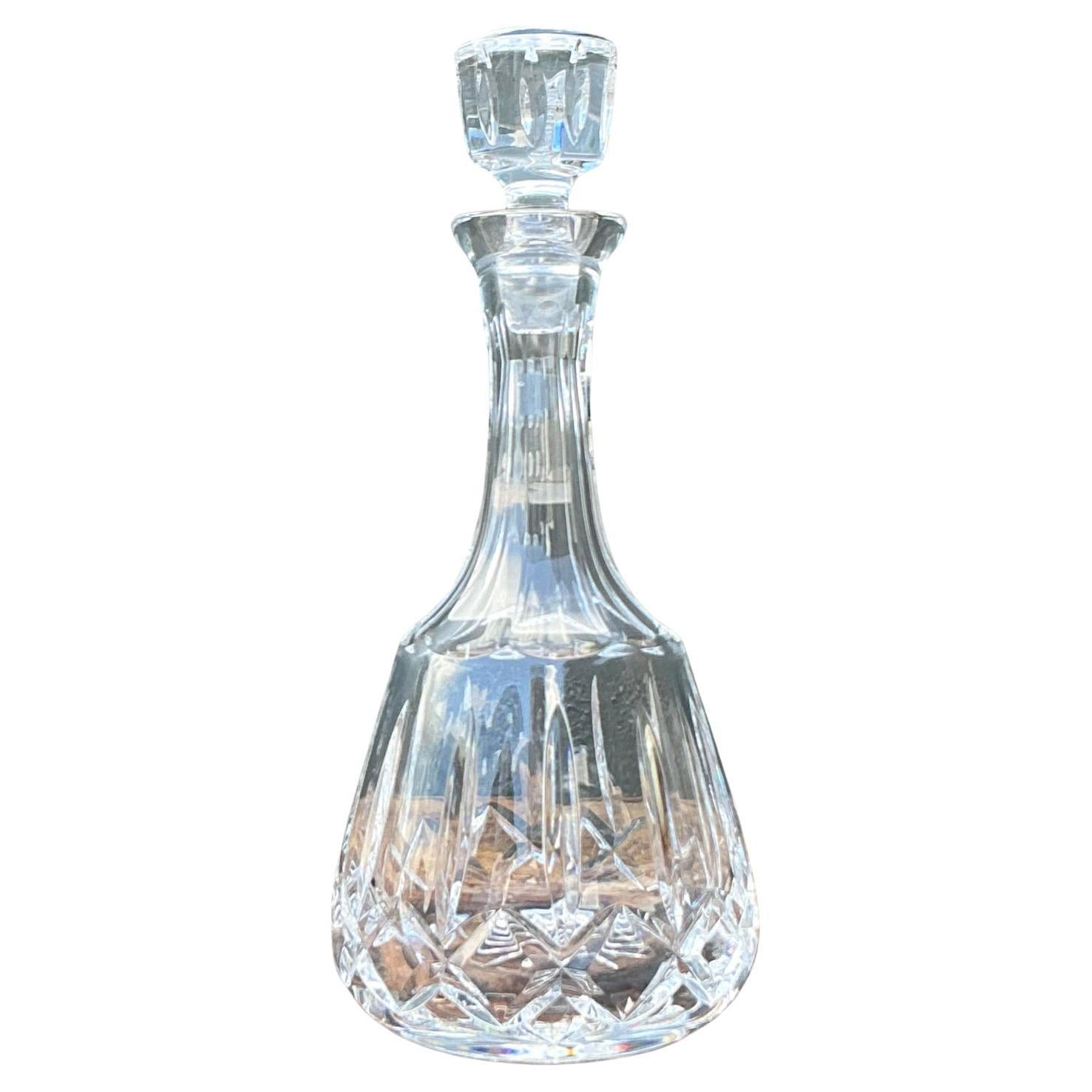 Vintage Regency Cut Glass Decanter