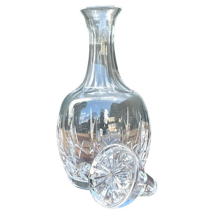 Vintage Regency geschliffenes Glas Dekanter
