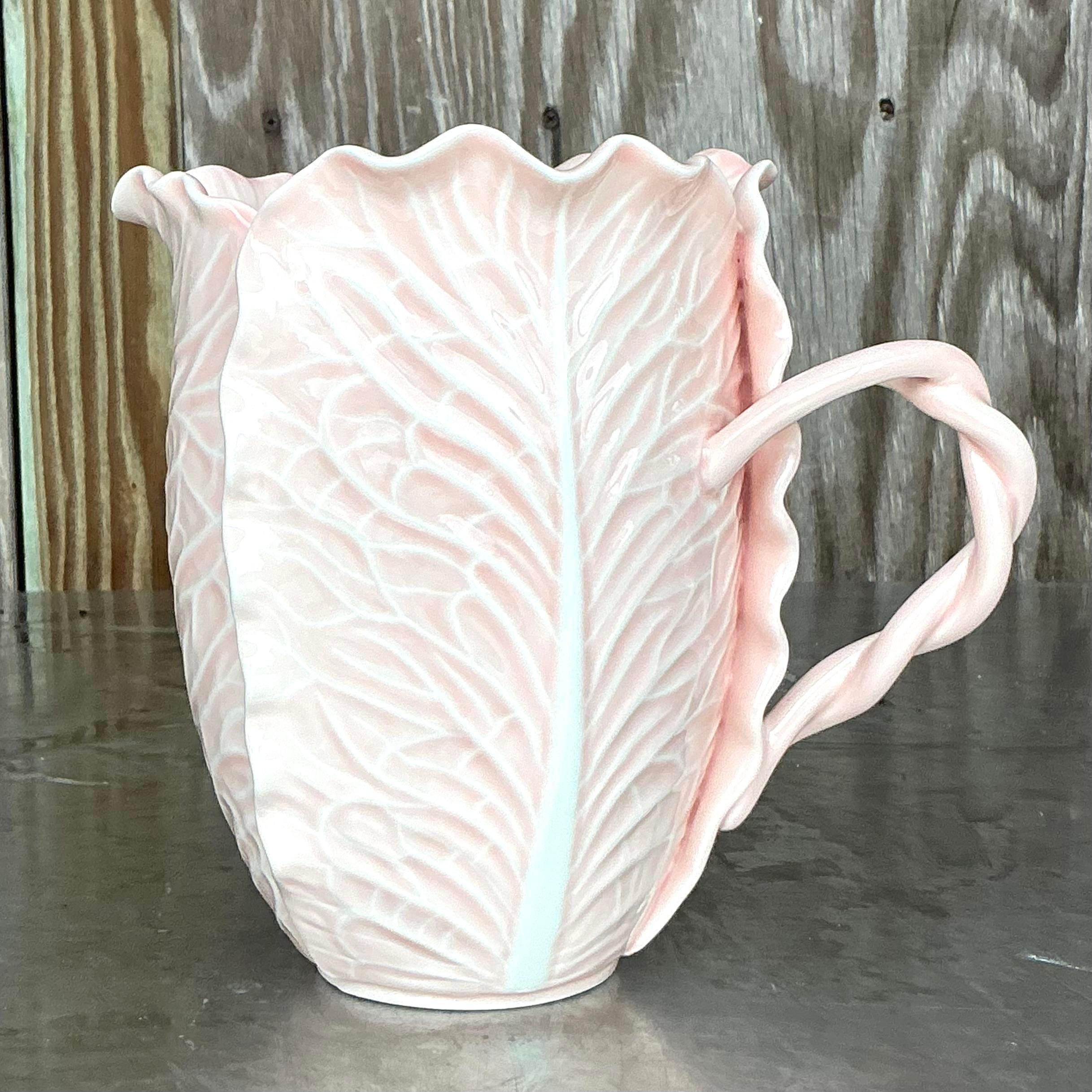 Vintage Regency Dodie Thayer for Tory Burch Pitchers - Set of 2 1