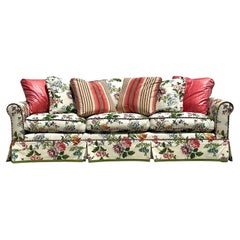 Vintage Regency Down Sofa in Rose Cumming’s “Eileen” in White