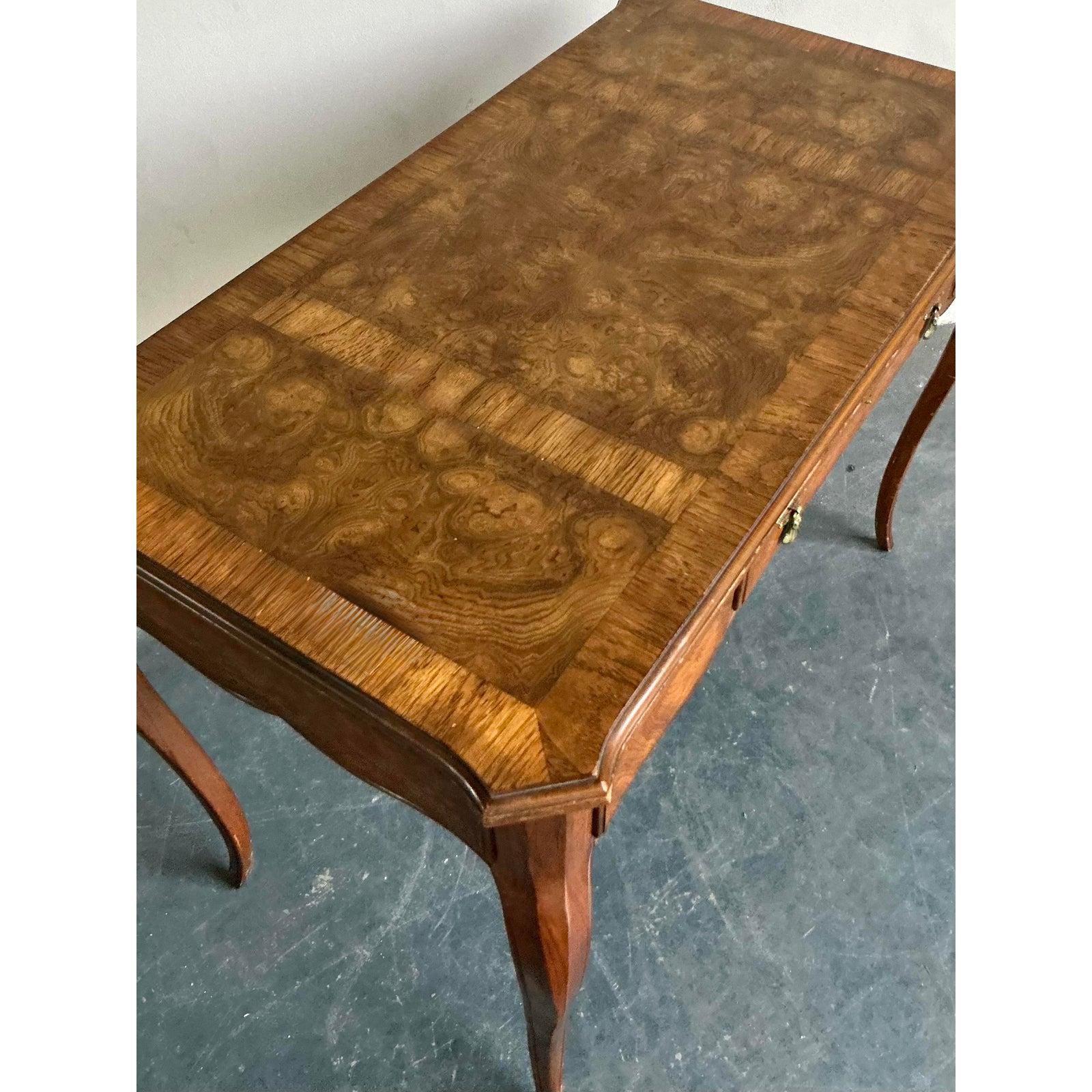 Vintage Regency Drexel Writing Desk For Sale 1