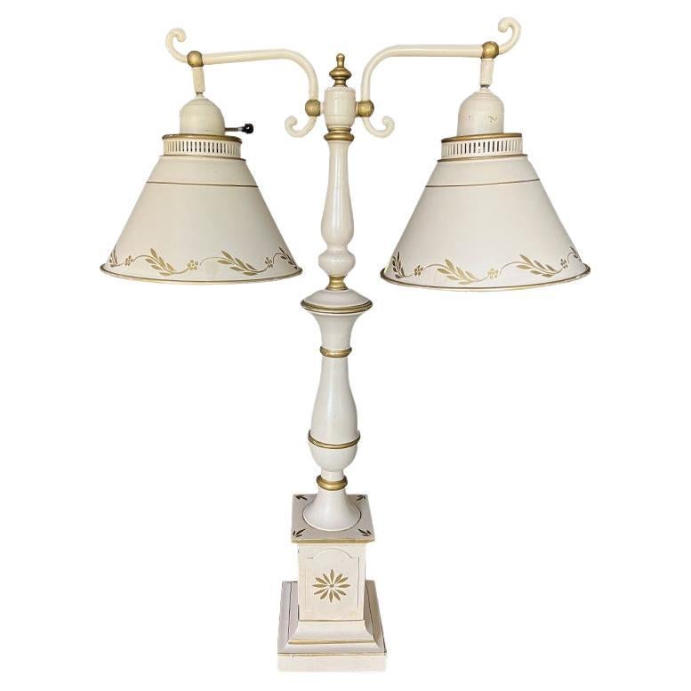 Vintage tole lamp hot sale