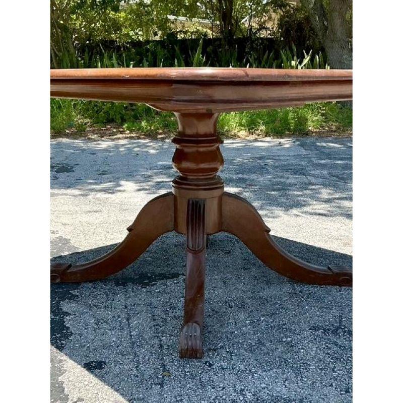 Vintage Regency Duncan Phyfe Square Table 3