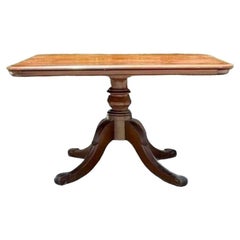 Vintage Regency Duncan Phyfe Square Table