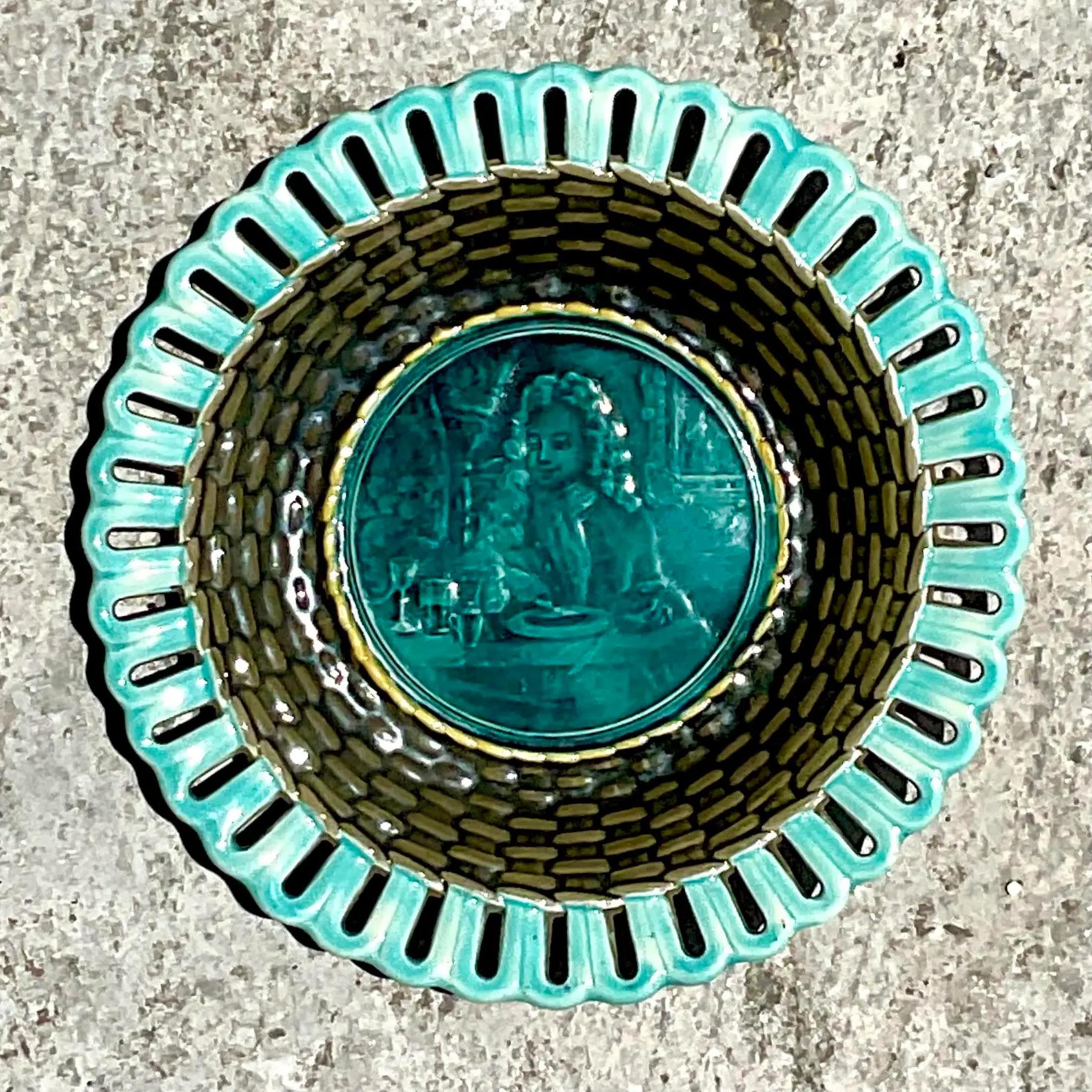 Englischer Wedgwood-Teller im Regency-Stil im Angebot 1