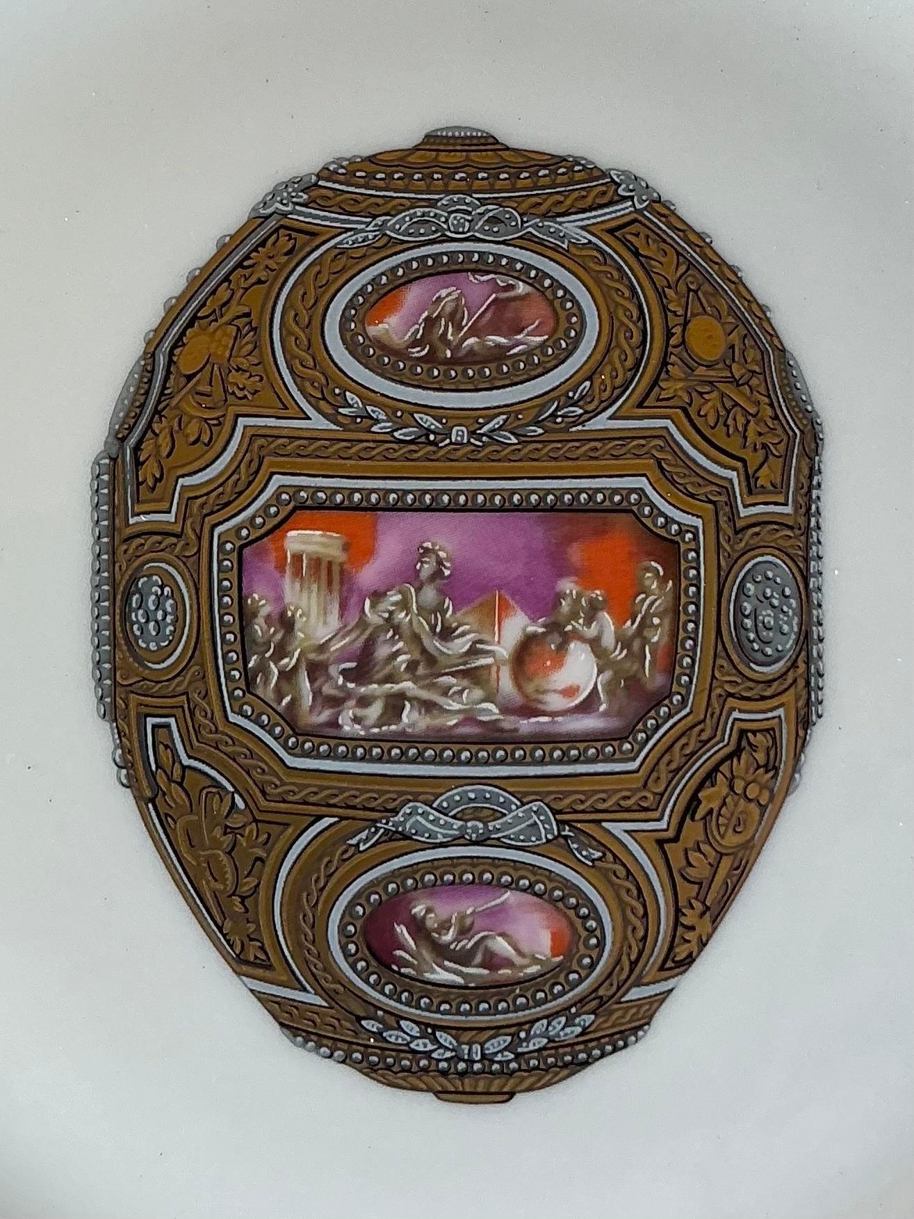 faberge egg plates