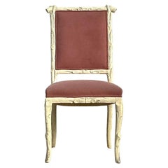 Vintage Regency Faux Bois Chair