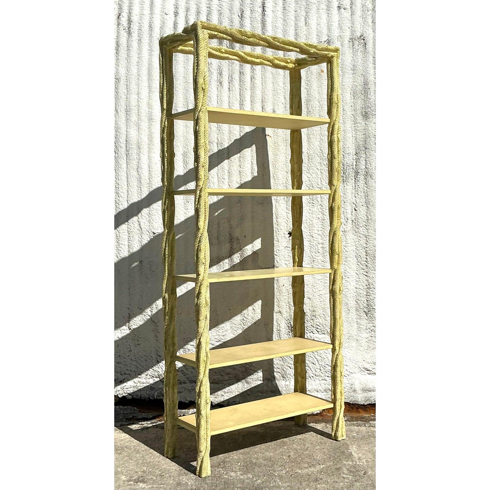 Etagere in finto bois d'epoca Regency in vendita 4