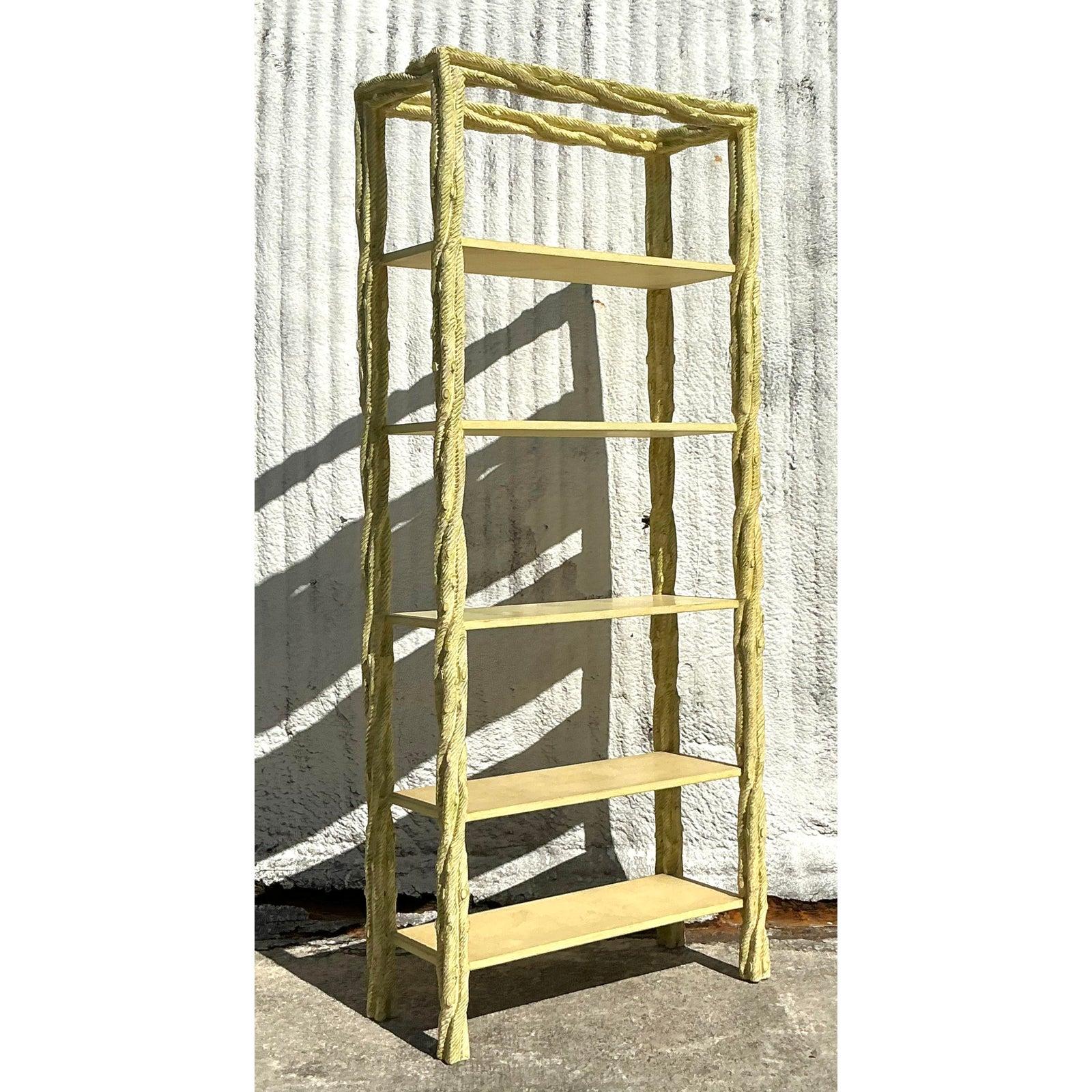 Etagere in finto bois d'epoca Regency in vendita 2