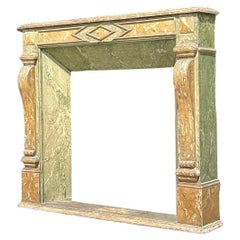 Vintage Regency Faux Finished Kamin Umrandung