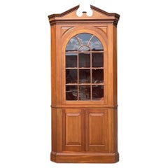 Armario Esquinero Vintage Regency Federal Cerezo