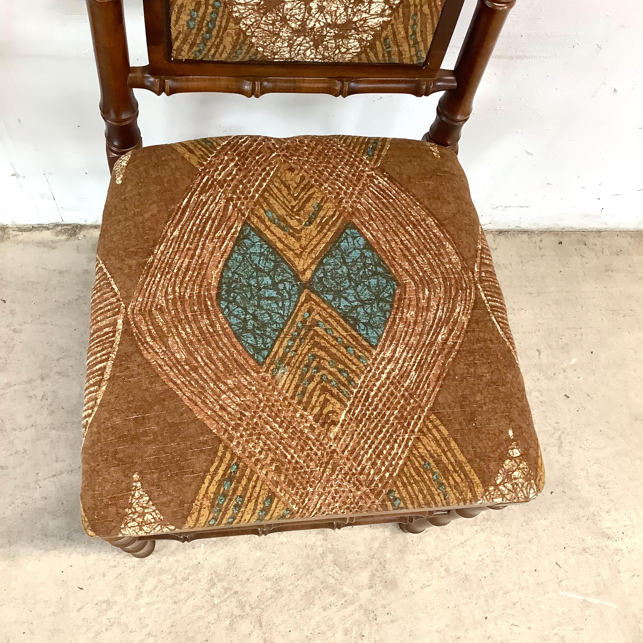 Chaises de salle à manger pliantes Vintage Regency - Six en vente 4