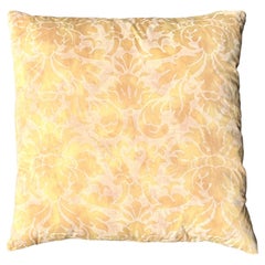 Vintage Regency Fortuny Silk Jacquard Throw Pillow