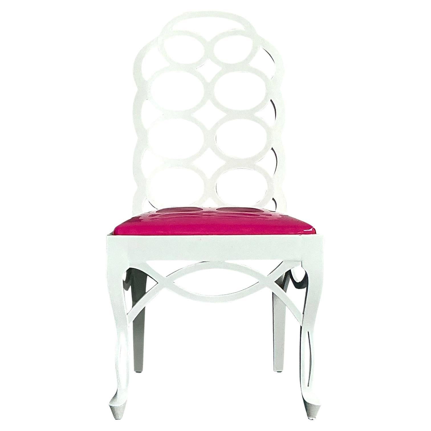 Vintage Regency Frances Elkins Loop Stuhl im Angebot