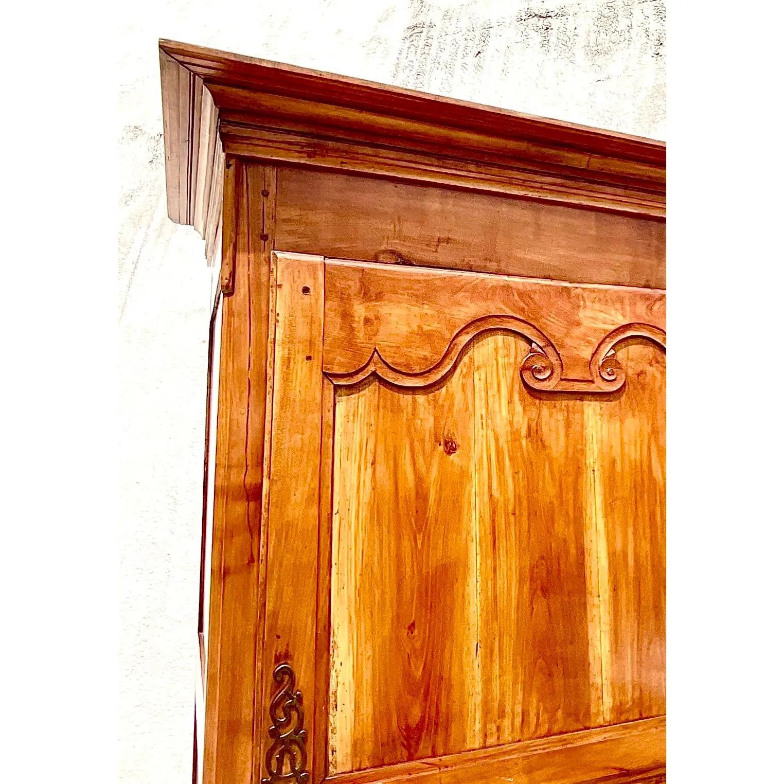 Vintage Regency French Armoire For Sale 1