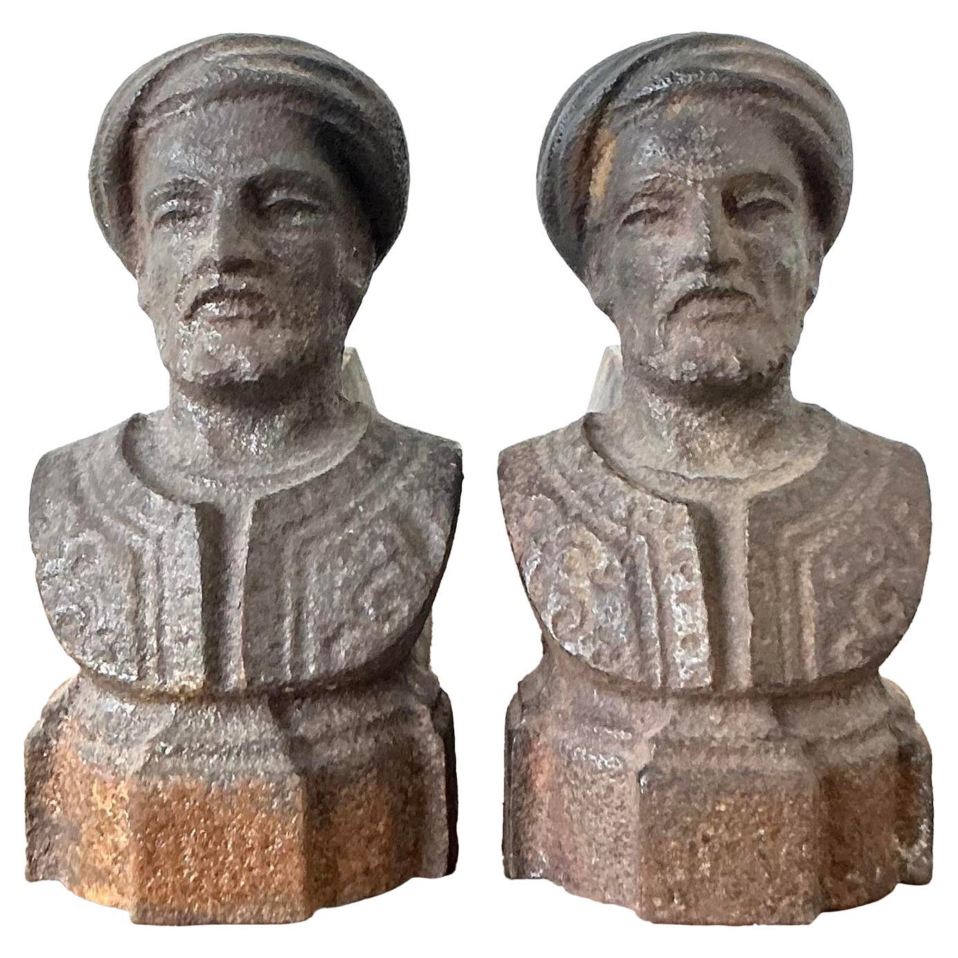 Androni figurativi francesi d
epoca Regency - Set di 2 in vendita