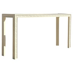 Vintage Regency Fretwork Console Table