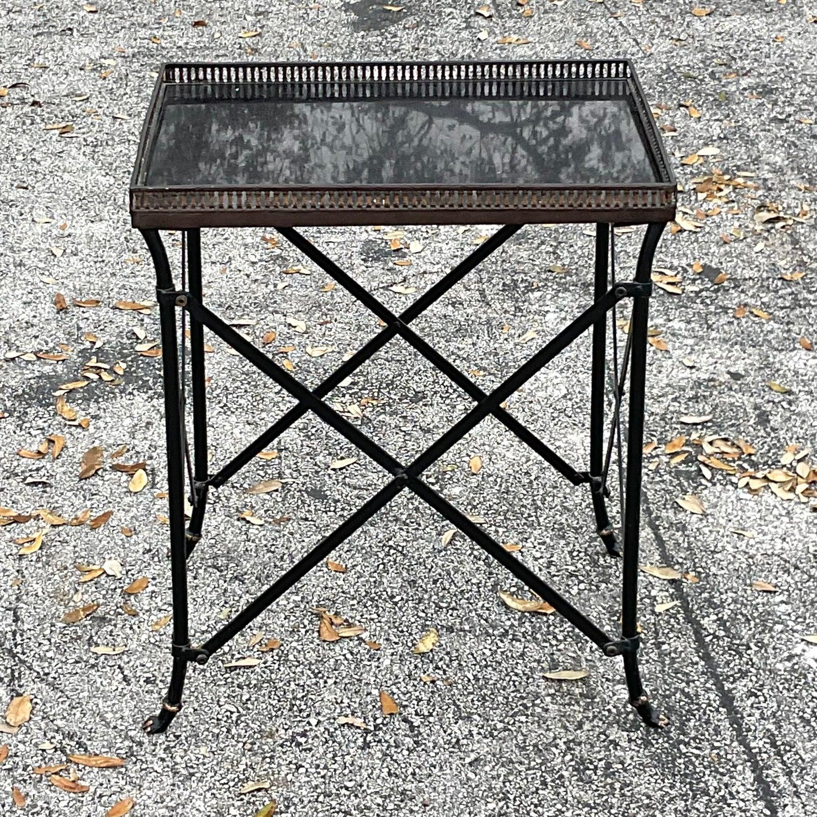 Mesa de Galería Vintage Regency en venta 5