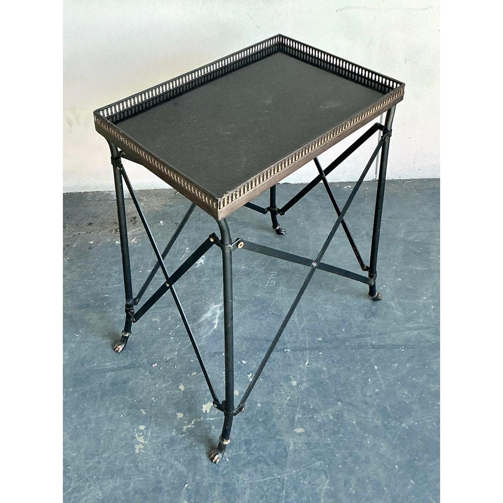 Mesa de Galería Vintage Regency Moderno de mediados de siglo en venta